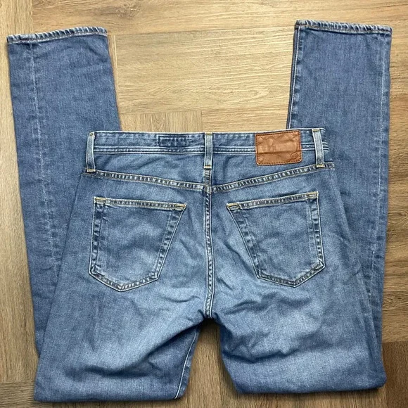 AG Adriano Goldschmied Tellis Modern Slim Jeans Mens 32x34 Blue Japanese Fabric - Picture 2 of 9